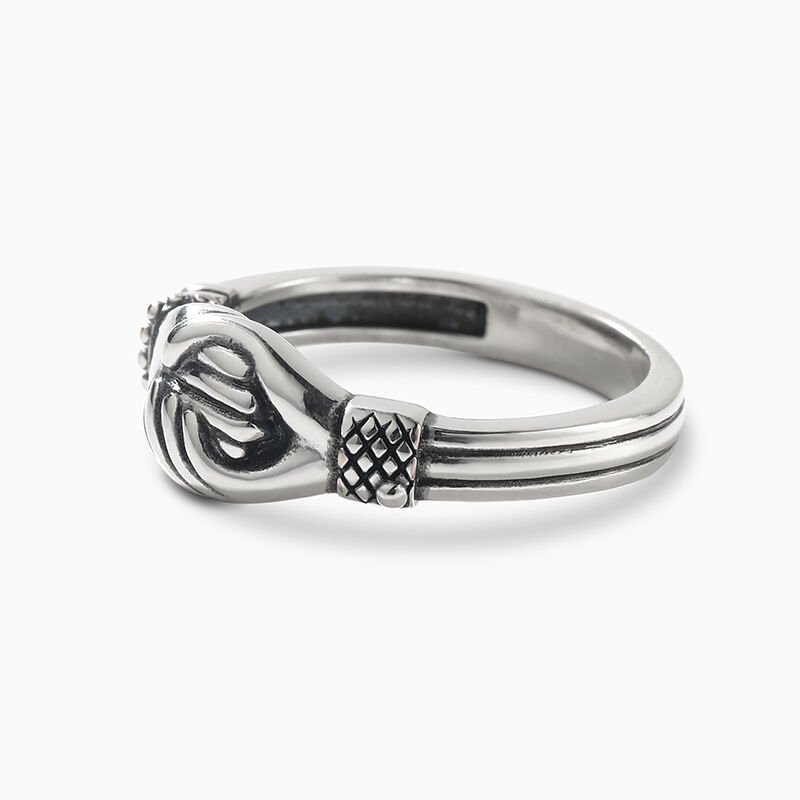 جوليا خاتم لفتة المصافحة من الفضة الإسترليني