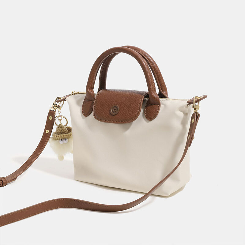 Jeulia Simple Nylon Cloth Dumpling Bag Capacity Casual Handbag