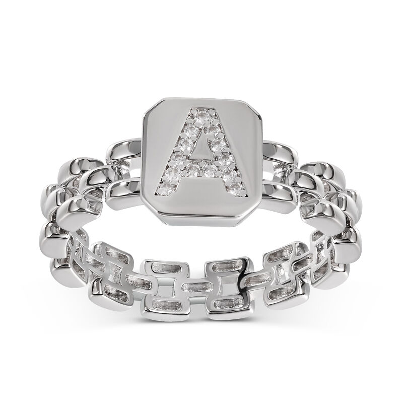 Jeulia "Born To Be Yours" personlig sterling silverring