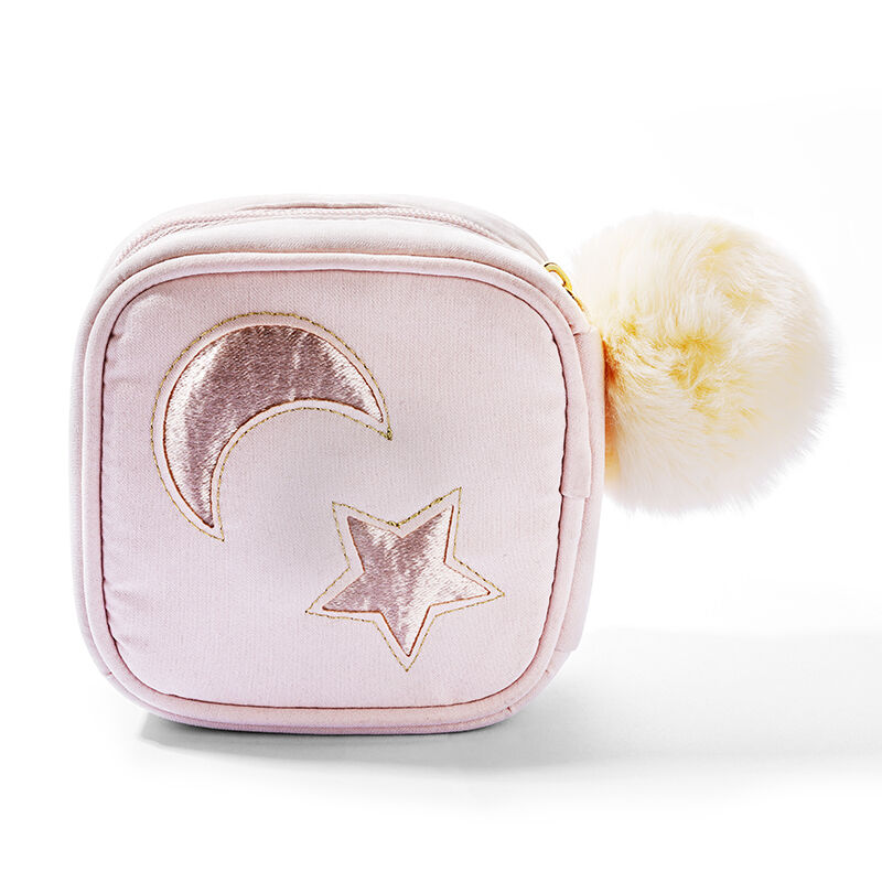 Jeulia "Star & Moon" Cloth Jewelry Storage Box