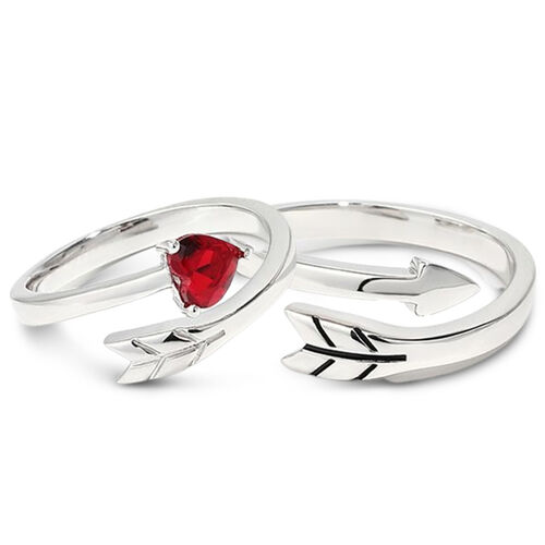 Couples Rings, Simple Couples & Commitment Rings - Jeulia Jewelry