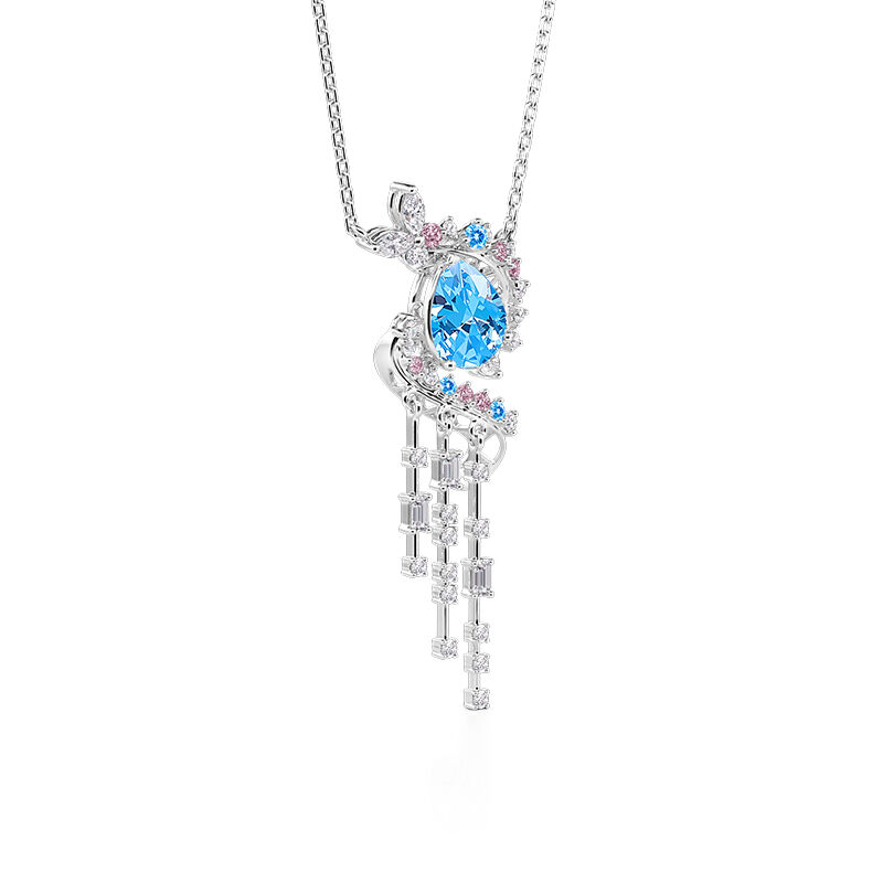 Jeulia Collana Farfalla Cascata